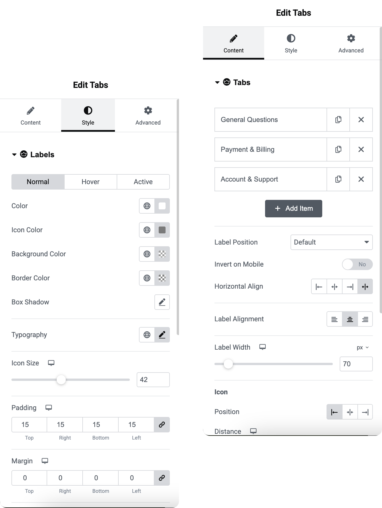 Tabs for Elementor - King Addons